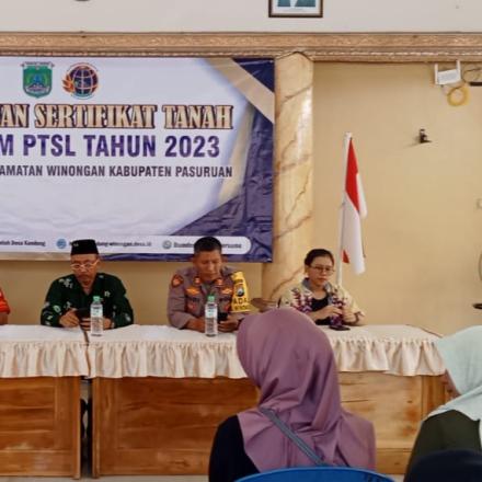 Album : PENYERAHAN SERTIFIKAT TANAH PROGRAM PTSL TH 2023